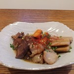 Green cafe ACB - 和牛の牛すじと根菜の麹煮込み