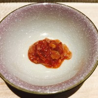 鮨 逸喜優 - 鯛の酒盗