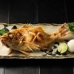 旬魚旬菜 極DINING 若旦那 - のどぐろ一本やき