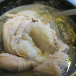 한방삼계탕 - 活あわびサムゲタン(활전복삼계탕)　20000₩