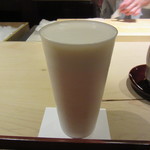 銀座うち山 - 生ビール（プレミアムモルツ）900円+Tax　