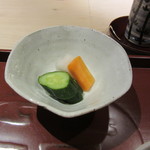 銀座うち山 - 香の物