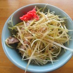 椿ラーメンショップ - ネギ丼 美味しくて、はまりそうです。