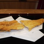 天ぷら たけうち - 対馬の穴子