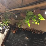 山猫バル - 店内のメニュー黒板