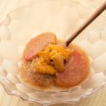 NAKAMEGURO GALERIA - 生ウニとフルーツトマトの冷製カッペリーニ