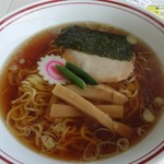 女体山展望パーラー - 女体山ラーメン720円アイスコーヒー360円