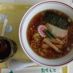 女体山展望パーラー - 女体山ラーメン720円