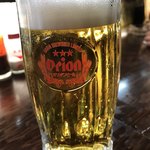 島の居酒屋　眞丑 - オリオンビールは中華によく合う