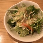 きく鮨 - ランチのサラダ