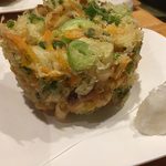 十割舞そば 忠庵 - ♪ど・ストライクのかき揚げ...