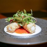 RAKUSUI - ・フランス料理のような海老チリ