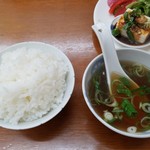 たかぎ - 定食にすると250円増し