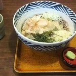 おらが蕎麦 - 冷やし焼き茄子とろろそば