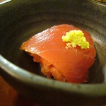 板前料理いち川 - 鮪刺身、葱トロ