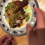 老虎菜 - 本日オススメの油淋鶏