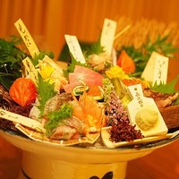 個室居酒屋 番屋 神田駅前店 - 「番屋名物 鮮魚鬼盛り」