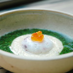 Kao Kamakura Gokurakuji - モロヘイヤと山芋のとろとろスープ