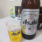 定食一八 - 瓶ビール