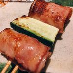 炭家 - あん肝ベーコン巻き