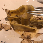 カーサ・デル・チーボ - タリアテッレファルチーテのサマートリュフがけ