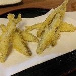 酒処 ひなた - わかさぎ天ぷら 480円