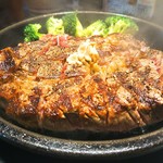 いきなりステーキ - ワイルドステーキ450㌘@\1998