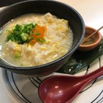 Sea bream and whitebait egg porridge 620 yen (682 yen including tax)