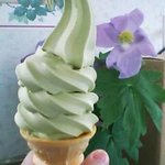 函館牛乳 あいす118  - 抹茶ソフト