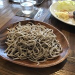 めし・カフェ・一風来 - 手打ち蕎麦カレーセット。