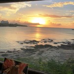 窓からの絶景サンセット