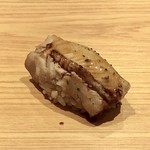 鮨 さかい - 穴子（対馬）・・フワフワ、ツメの味わいがいいこと。
