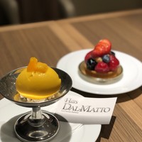 ダルマット 六本木ヒルズ店 - マンゴージェラートとフルーツタルト