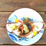 ブリコラージュ ブレッド アンド カンパニー ダイニング・カフェ - テラスで鱧とブリコラージュ。20180712