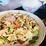 チャンプルー食堂 - ふーチャンプルー定食¥600