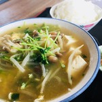 チャンプルー食堂 - みそ汁定食¥600