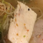 麺のようじ 海 - 鶏チャーシュー (´∀｀)/