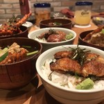 ROKU KANDA - ミニうな丼と伊勢海老味噌汁登場！