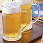 からから屋 - ドリンク写真:キンッキンに凍ったジョッキで飲む生中！