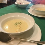 グリル グランド - ポタージュも美味い