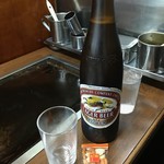 丸福 - 瓶ビール大(ラガー)