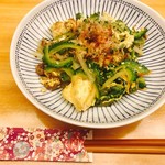 芭蕉庵 - 箸が示す通り日本料理中心