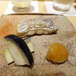 鮨 さいとう - 太刀魚の塩焼き