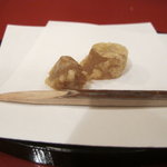 美かさ - デザート　新生姜の天ぷら　サッパリと・・・