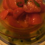 トラットリア タンタボッカ - フルーツトマトの冷製パスタ☆甘っ！！＠￥２０００