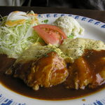 クイーンベル - 本日のランチ　チキン・ピカタ