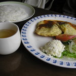 クイーンベル - 本日のﾗﾝﾁ  スープ&飲み物付き