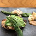 馬場乃町 はやし - のどぐろ アスパラ焼き