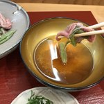 馬場乃町 はやし - 順才を米沢牛で巻いて〜