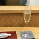 馬場乃町 はやし - 先ずはシャンパンで。